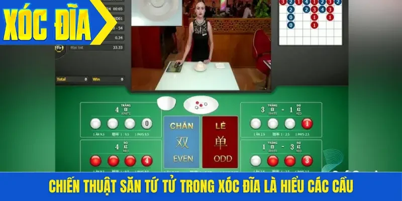 Chiến thuật săn tứ tử trong xóc đĩa là hiểu các cầu