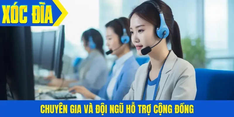Chuyên gia và đội ngũ hỗ trợ cộng đồng