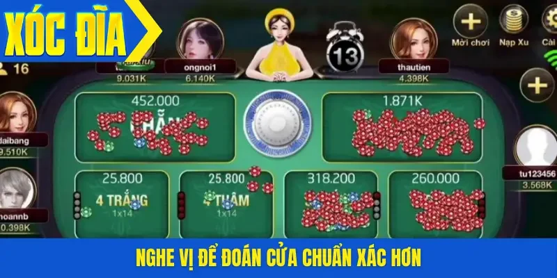 Nghe vị để đoán cửa chuẩn xác hơn