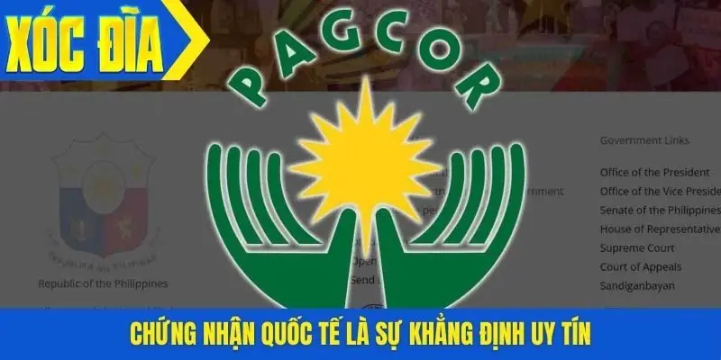 Chứng nhận quốc tế là sự khẳng định uy tín