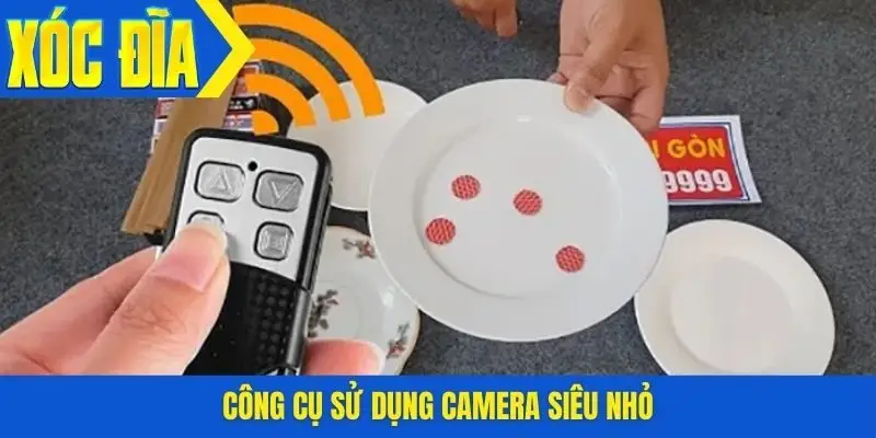 Công cụ sử dụng camera siêu nhỏ