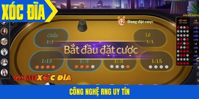 Công nghệ RNG uy tín